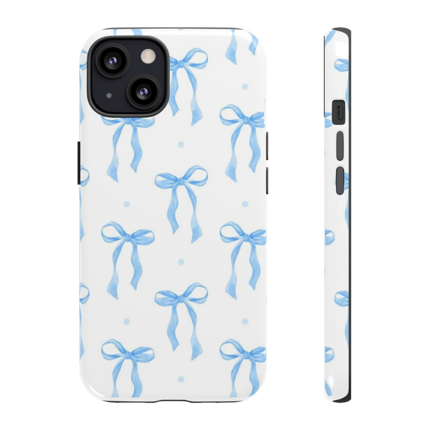 Blue Bow Phone Case