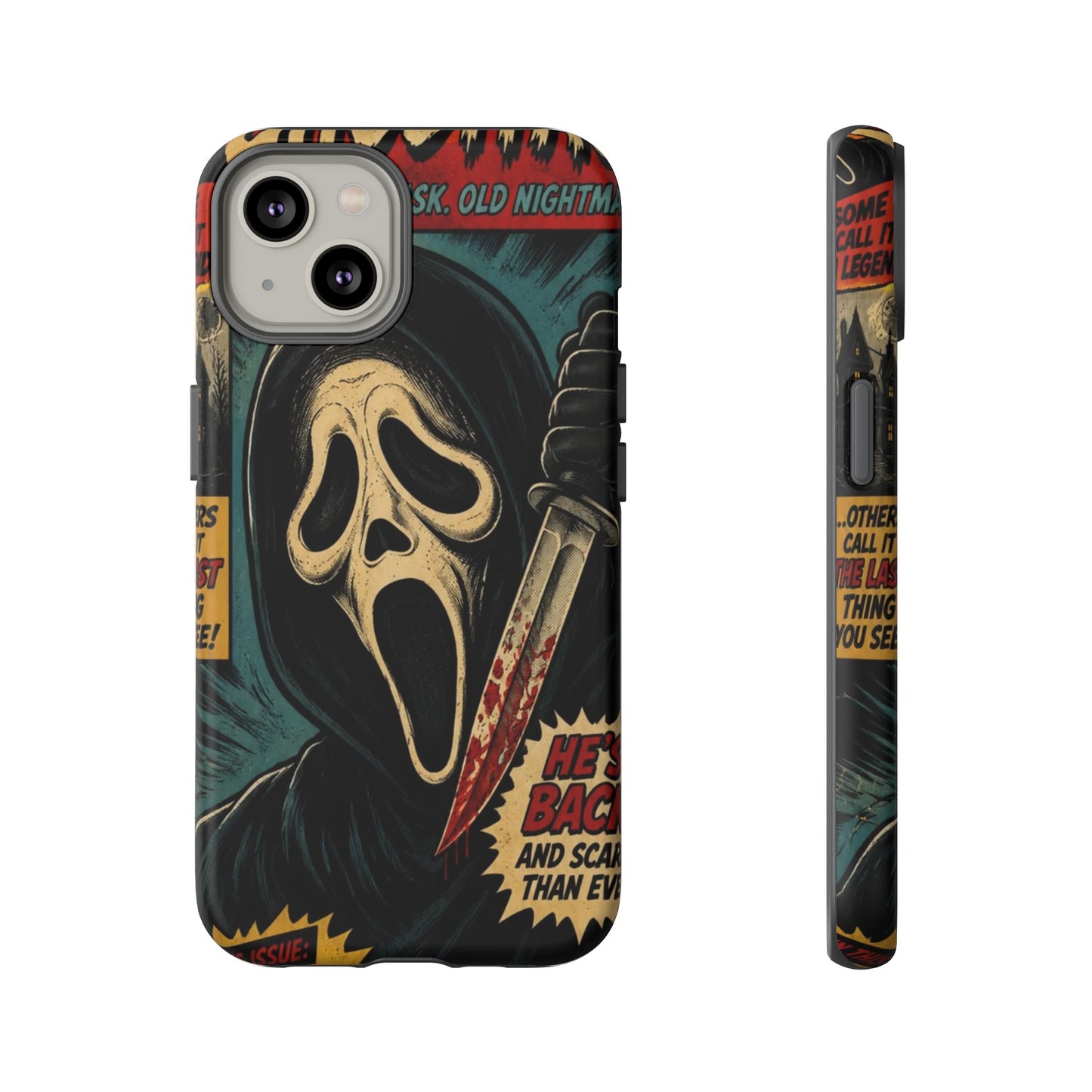 Comic Ghost Face