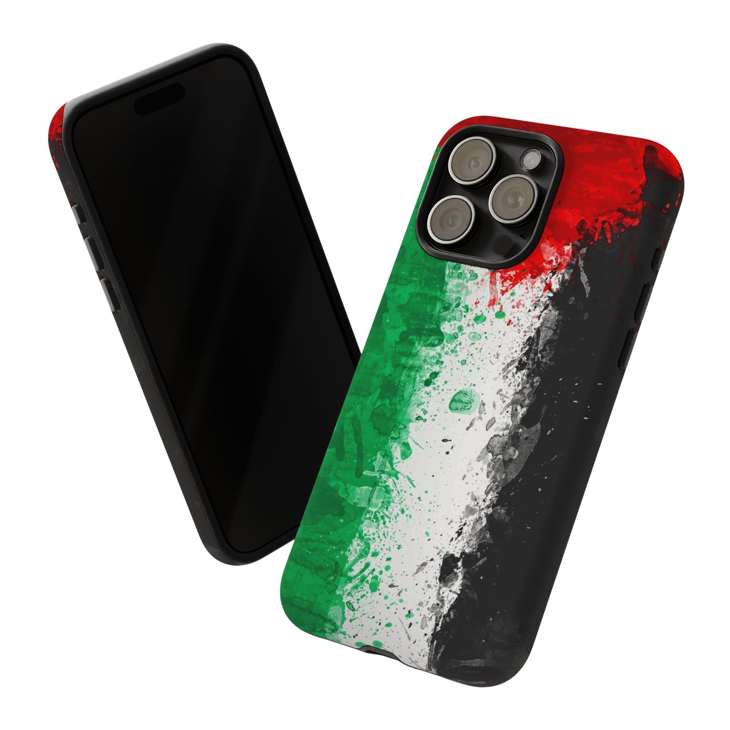 Palestine Flag: Paint Style