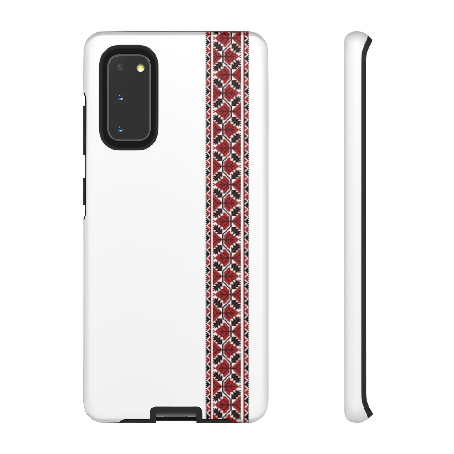Palestinian Tatreez White/Red