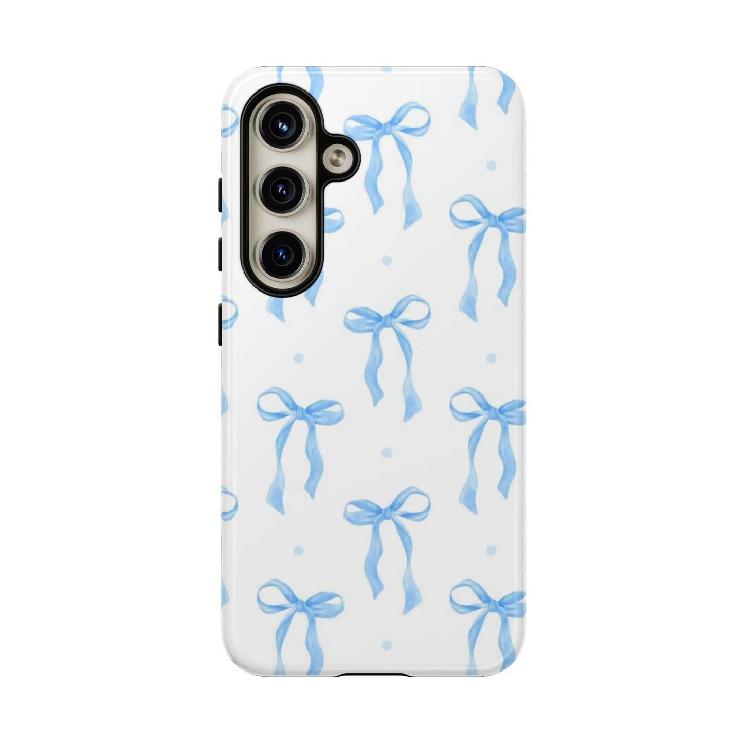 Blue Bow Phone Case