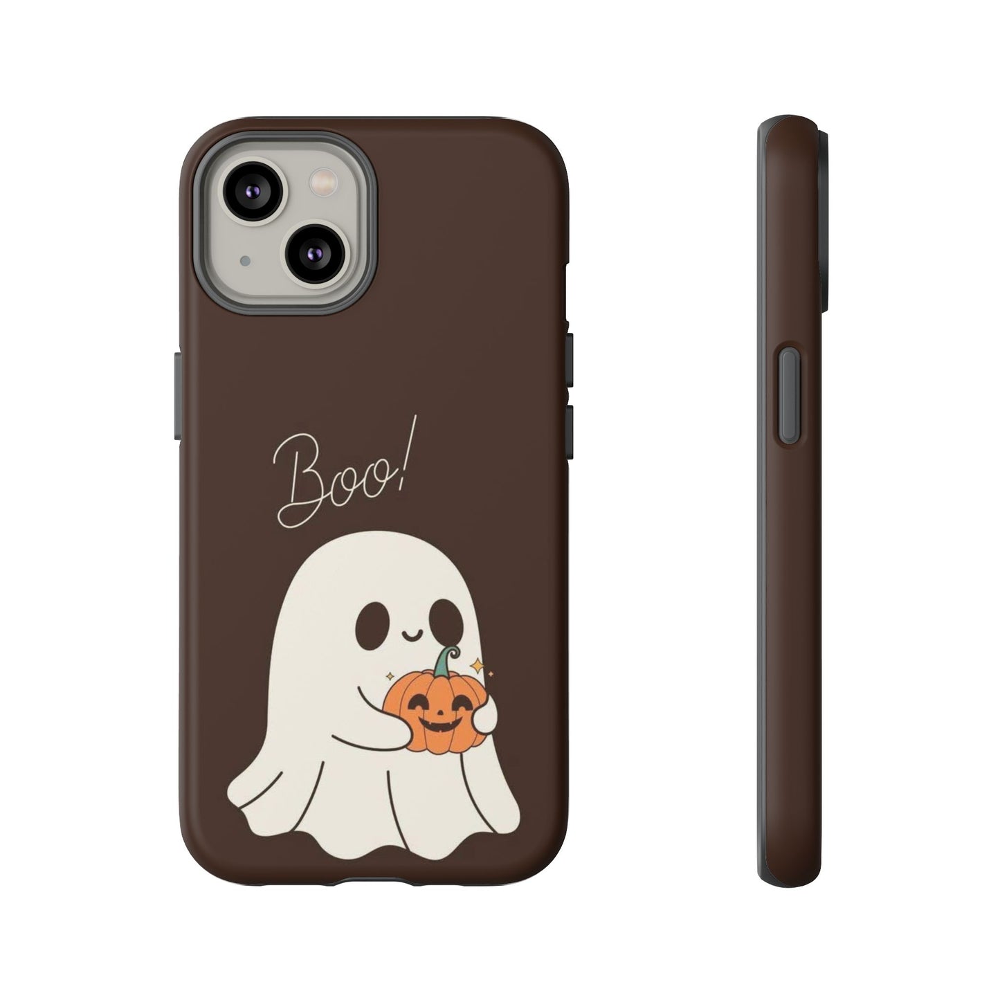 Ghost Pumpkin Phone Case — "Boo!"
