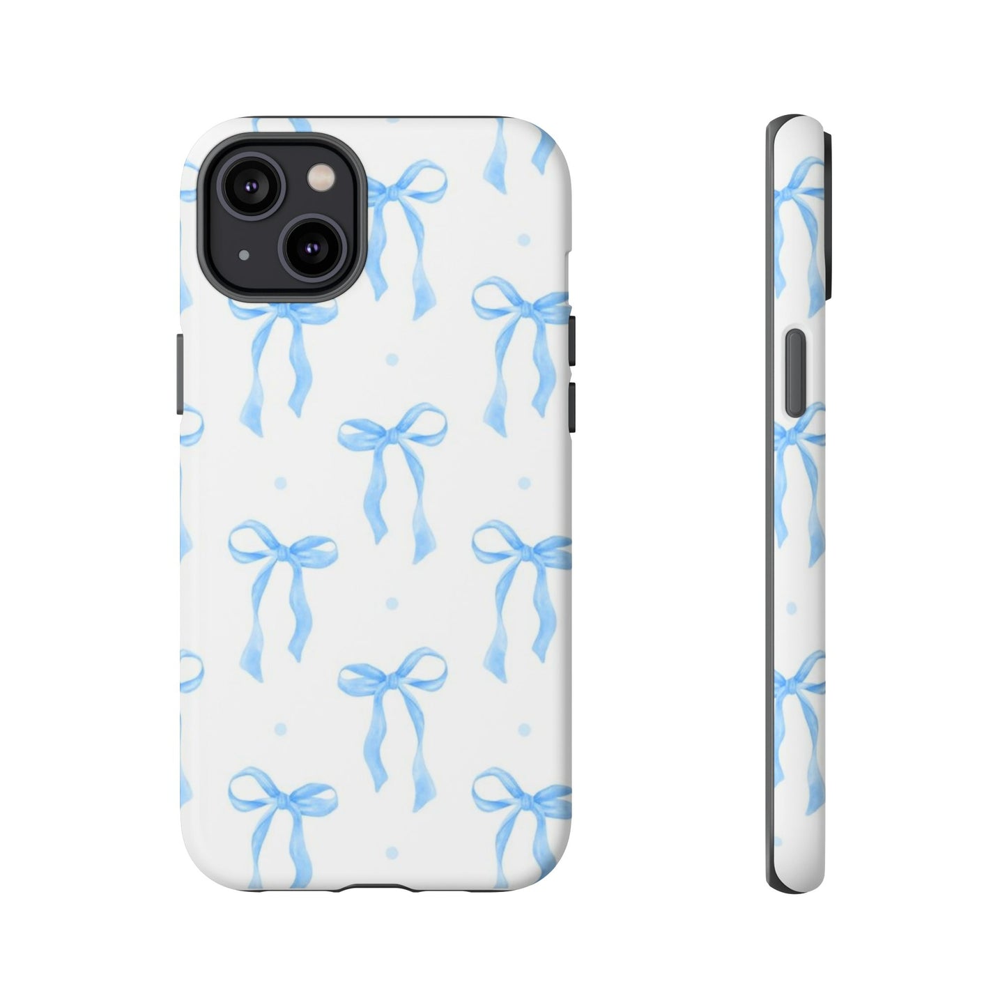Blue Bow Phone Case