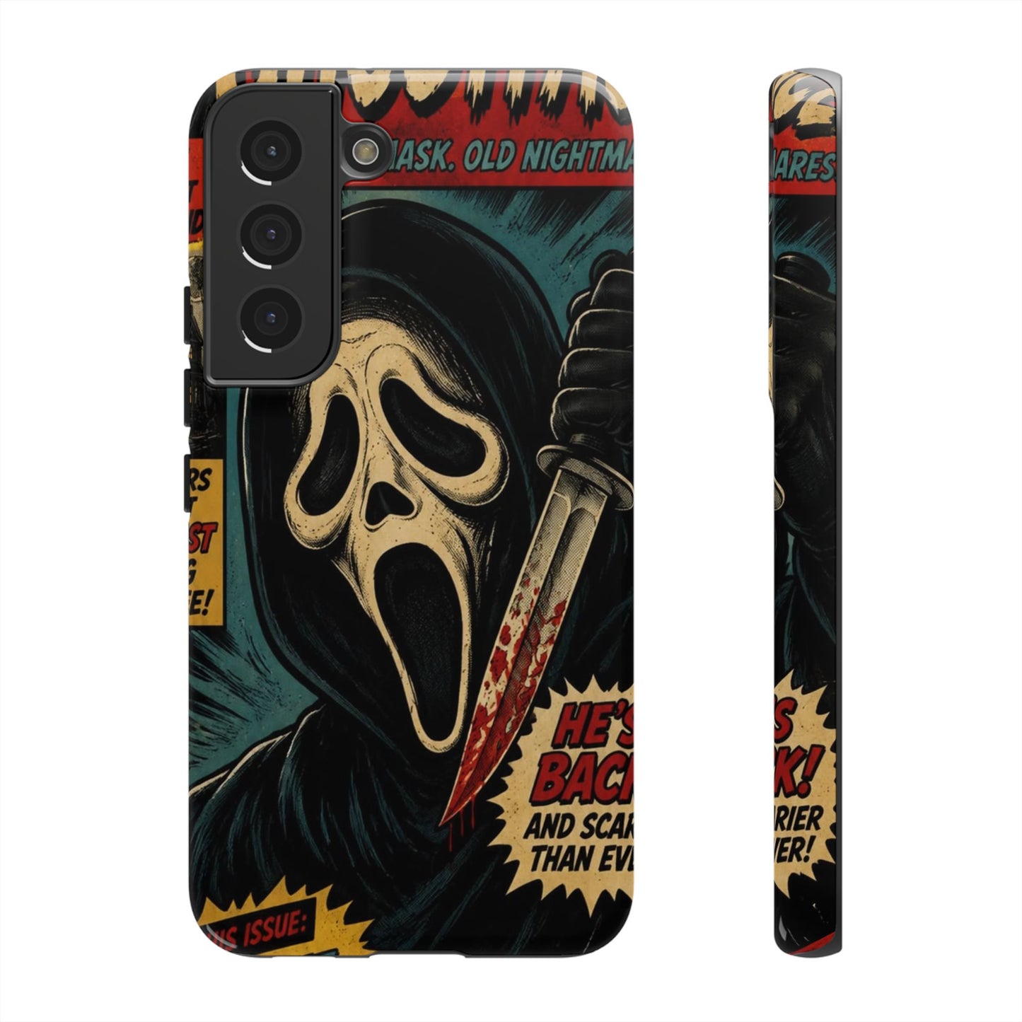 Comic Ghost Face