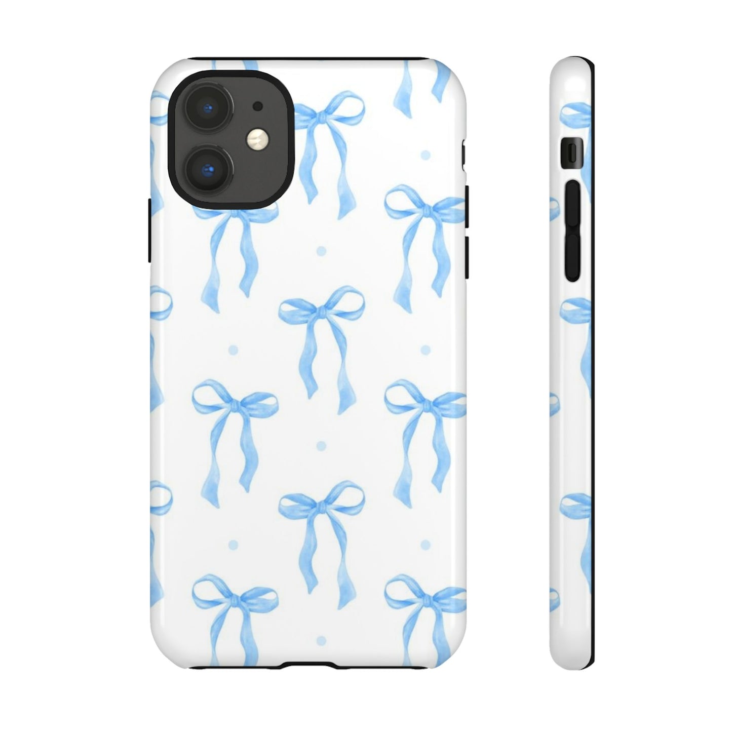 Blue Bow Phone Case