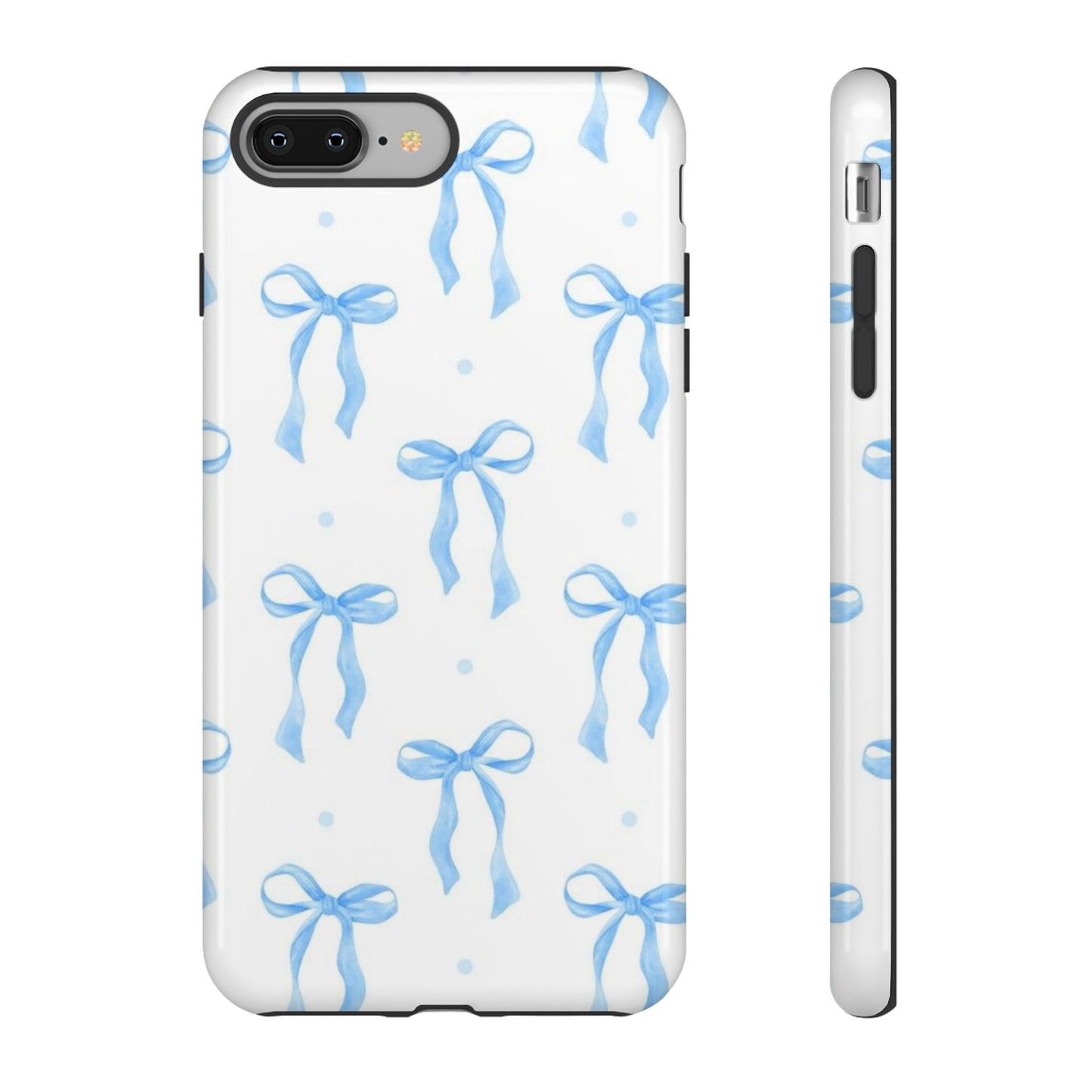 Blue Bow Phone Case