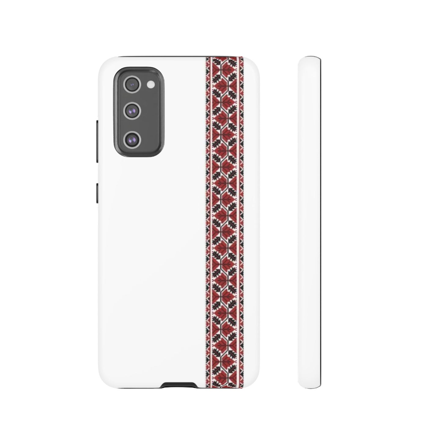 Palestinian Tatreez White/Red