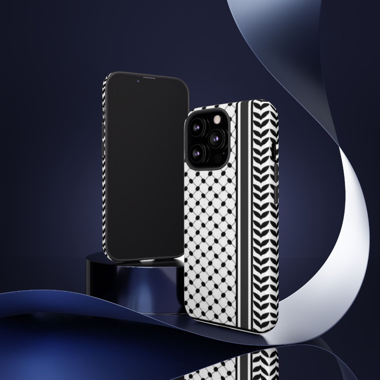 White & Black Keffiyeh Heritage
