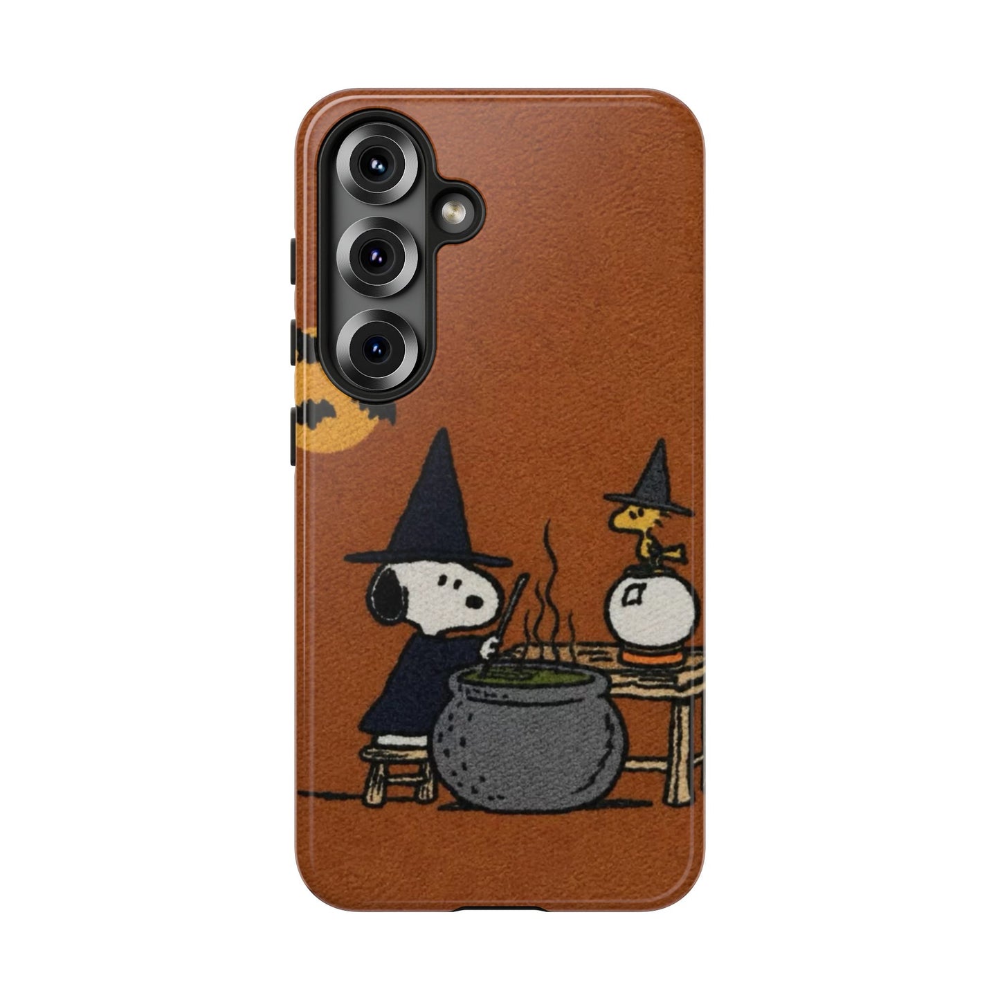 Halloween Witch Snoopy-Style Cauldron Design