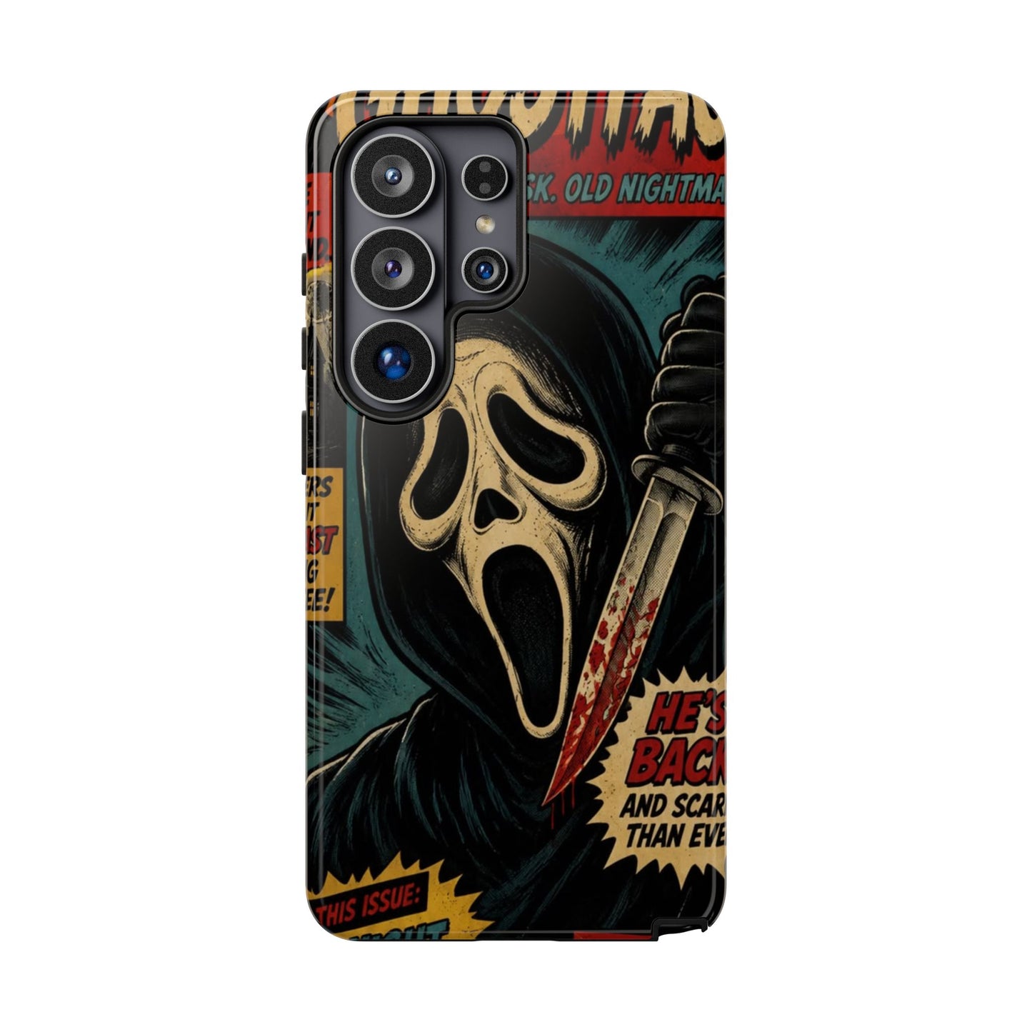 Comic Ghost Face