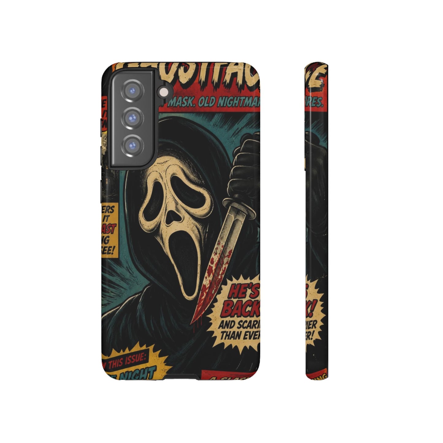 Comic Ghost Face