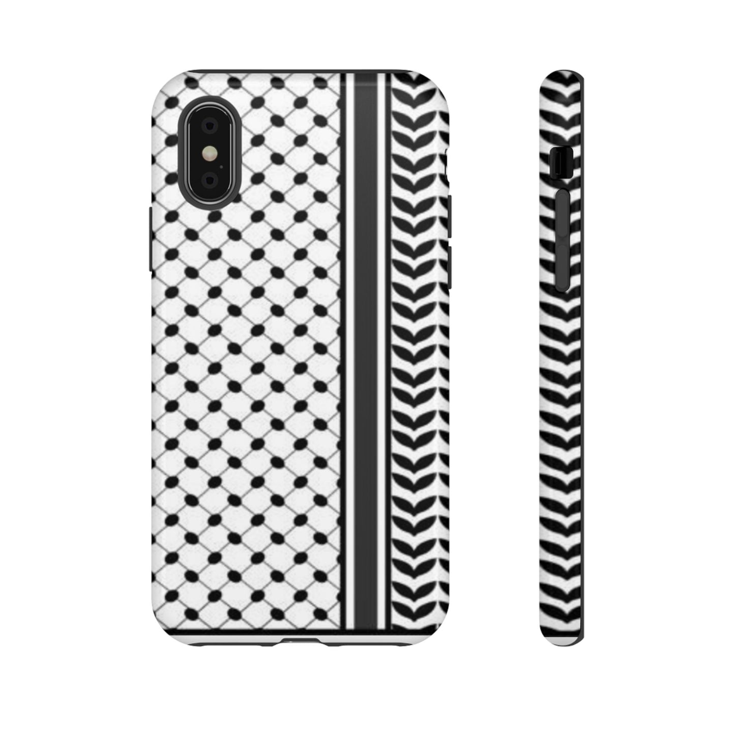 White & Black Keffiyeh Heritage