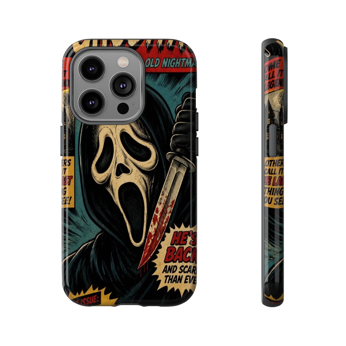 Comic Ghost Face