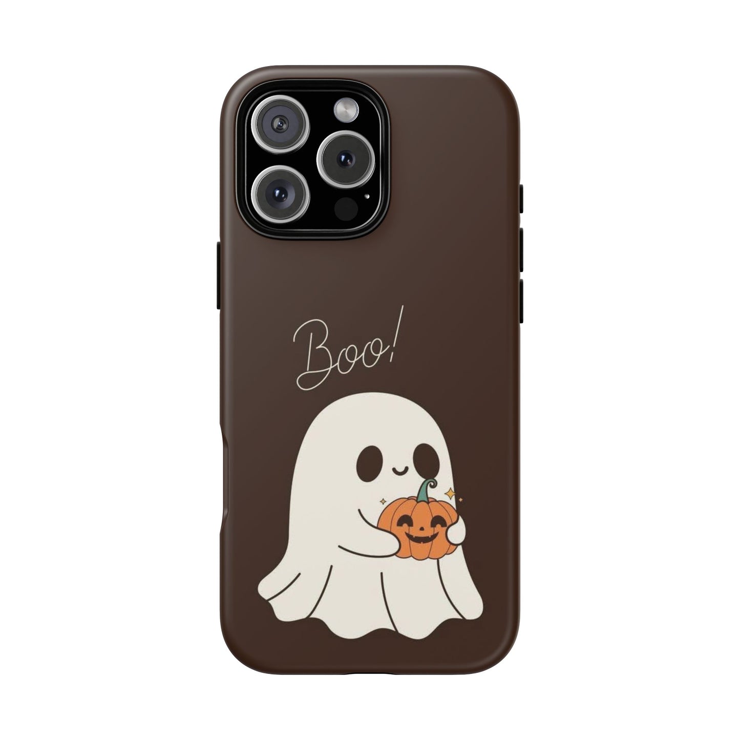 Ghost Pumpkin Phone Case — "Boo!"