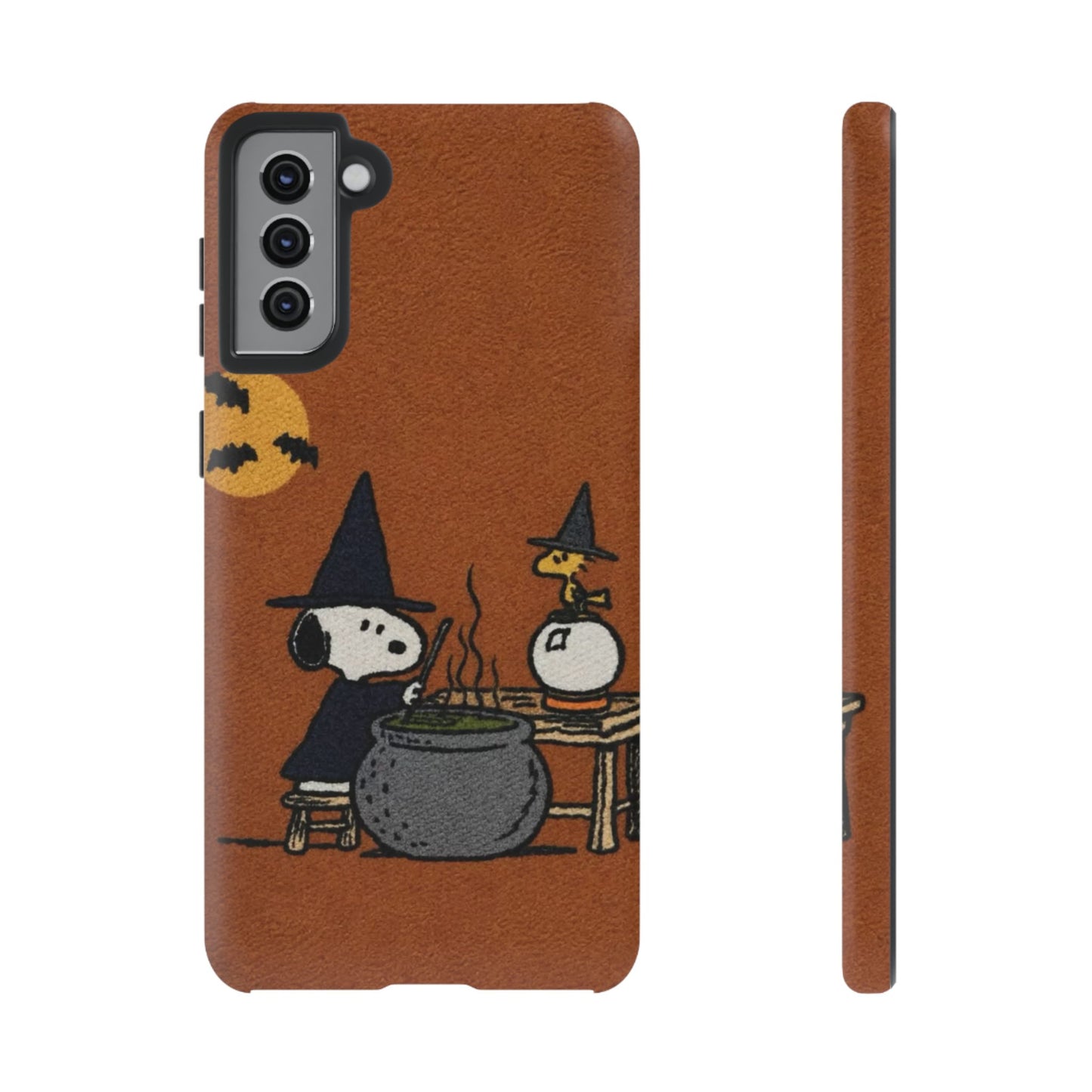 Halloween Witch Snoopy-Style Cauldron Design