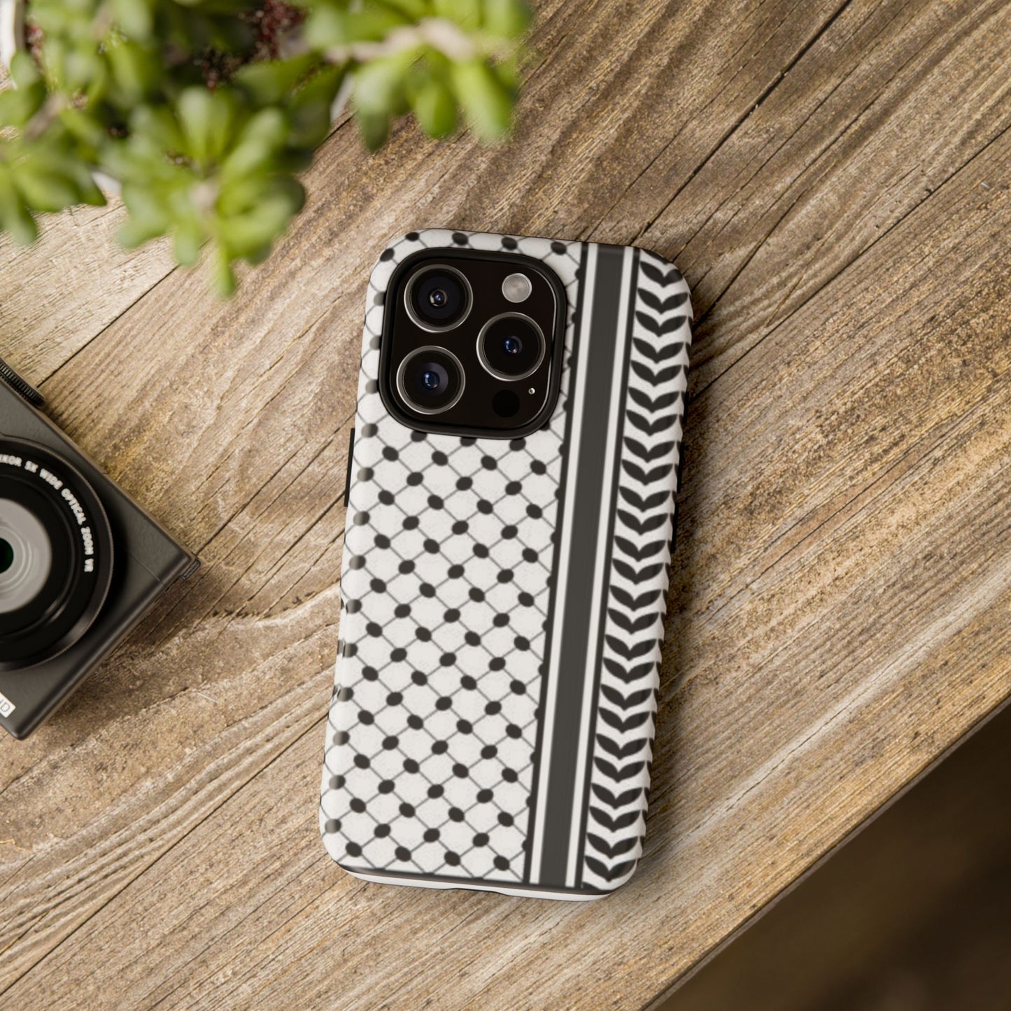 White & Black Keffiyeh Heritage