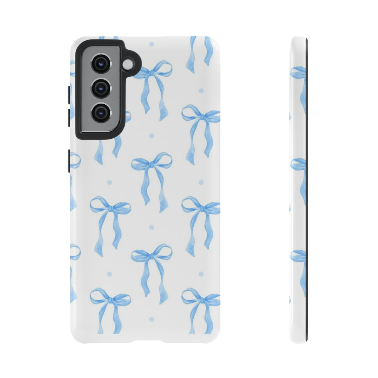 Blue Bow Phone Case