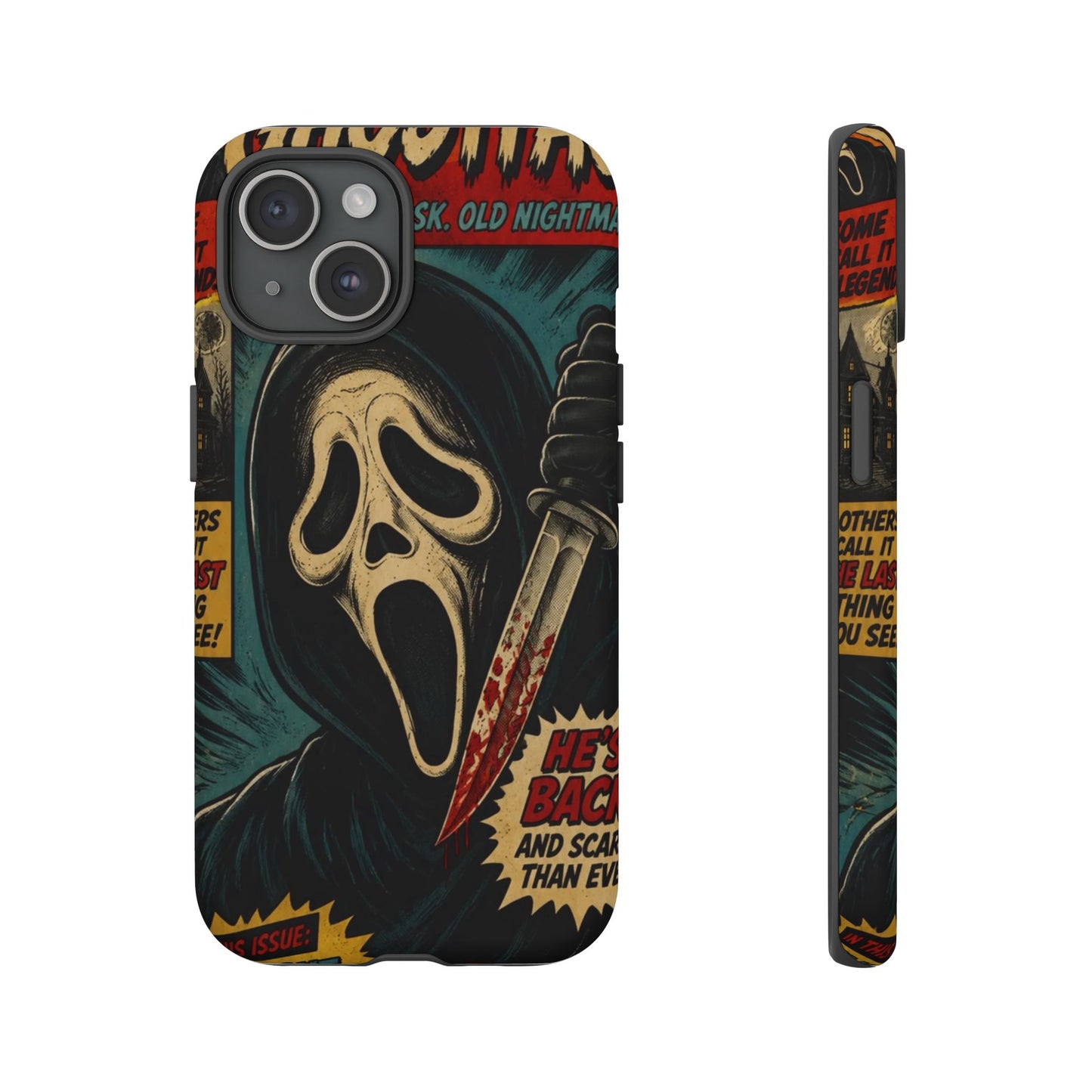 Comic Ghost Face