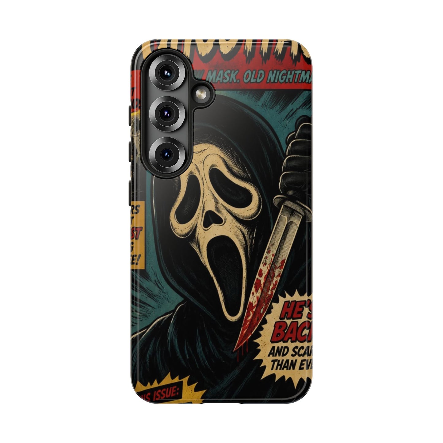Comic Ghost Face