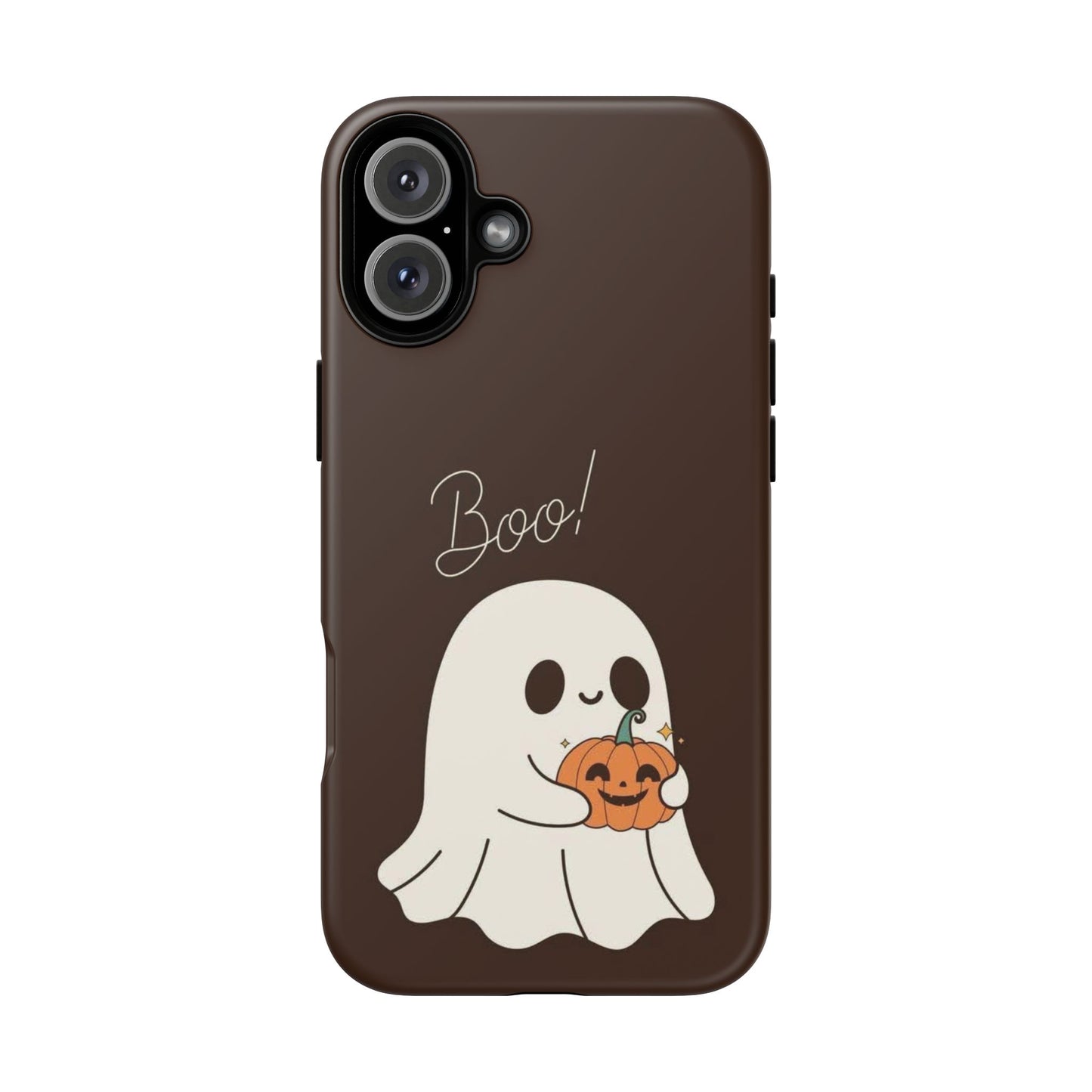 Ghost Pumpkin Phone Case — "Boo!"
