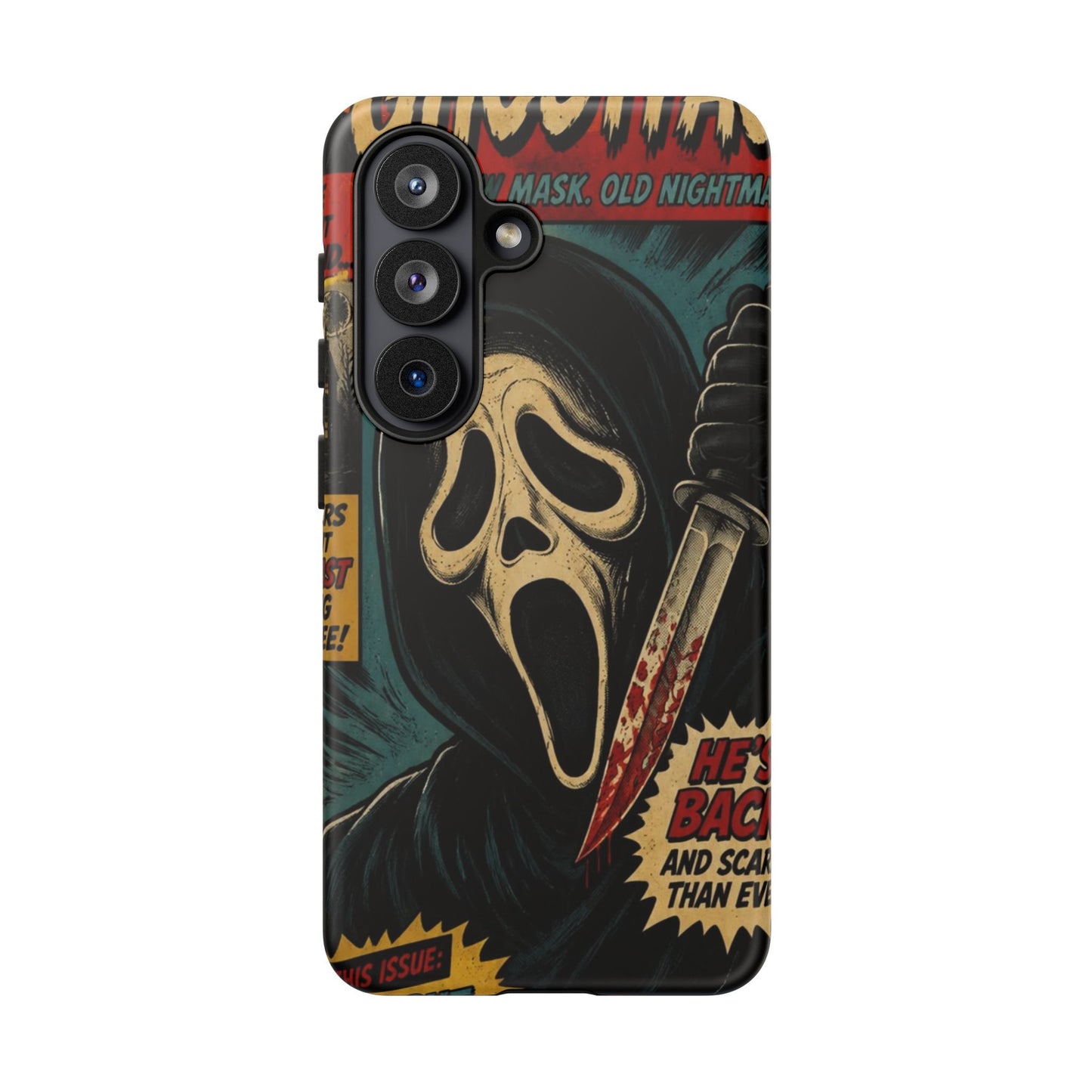 Comic Ghost Face