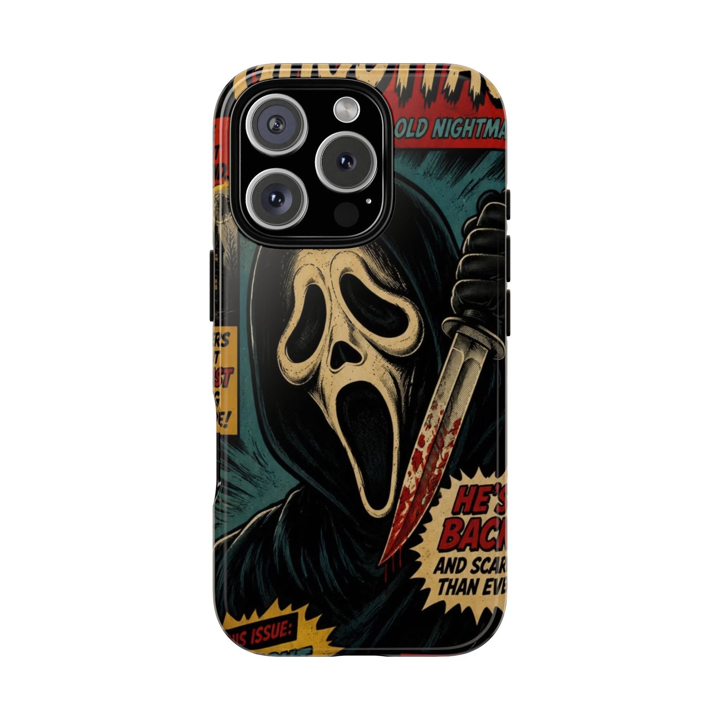 Comic Ghost Face