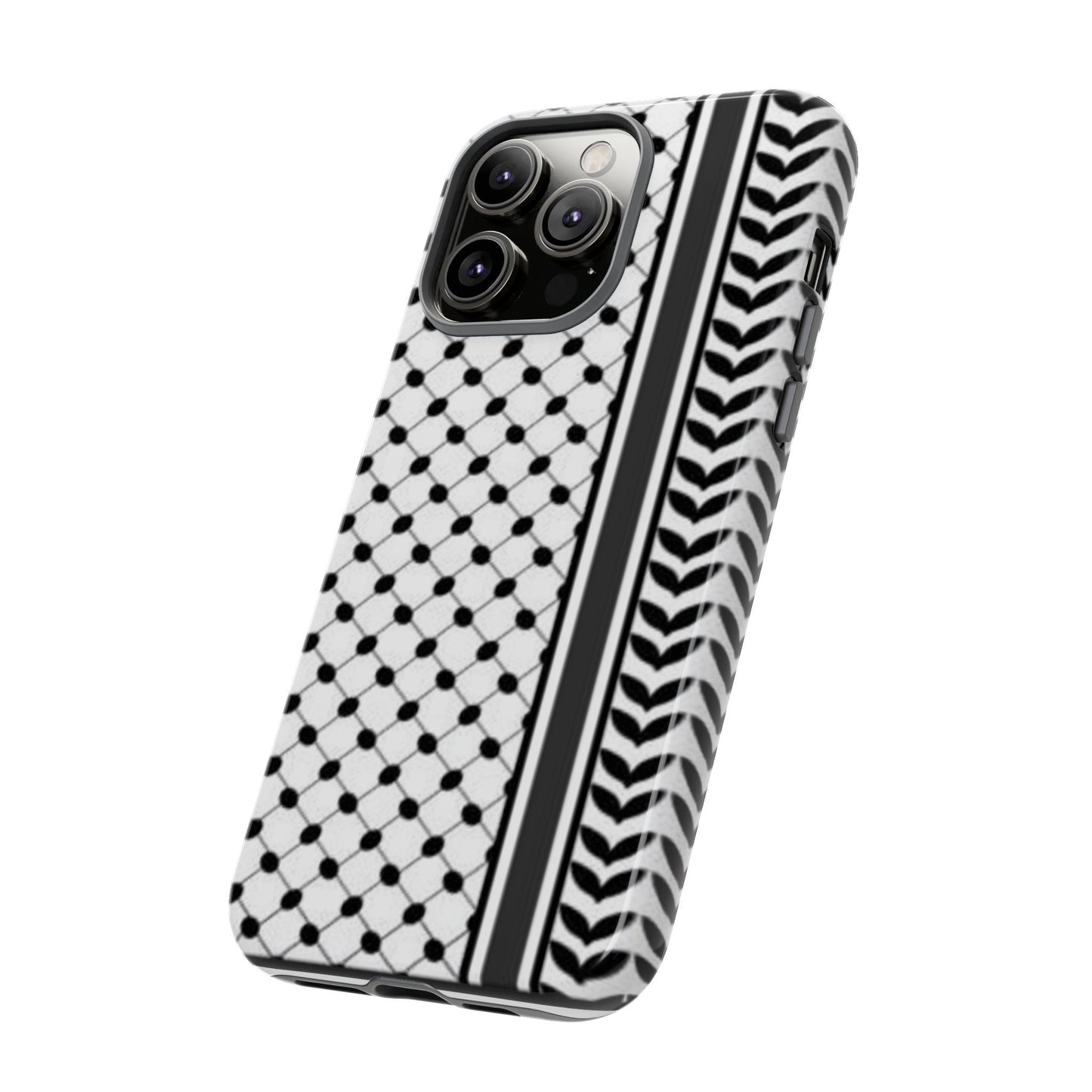 White & Black Keffiyeh Heritage