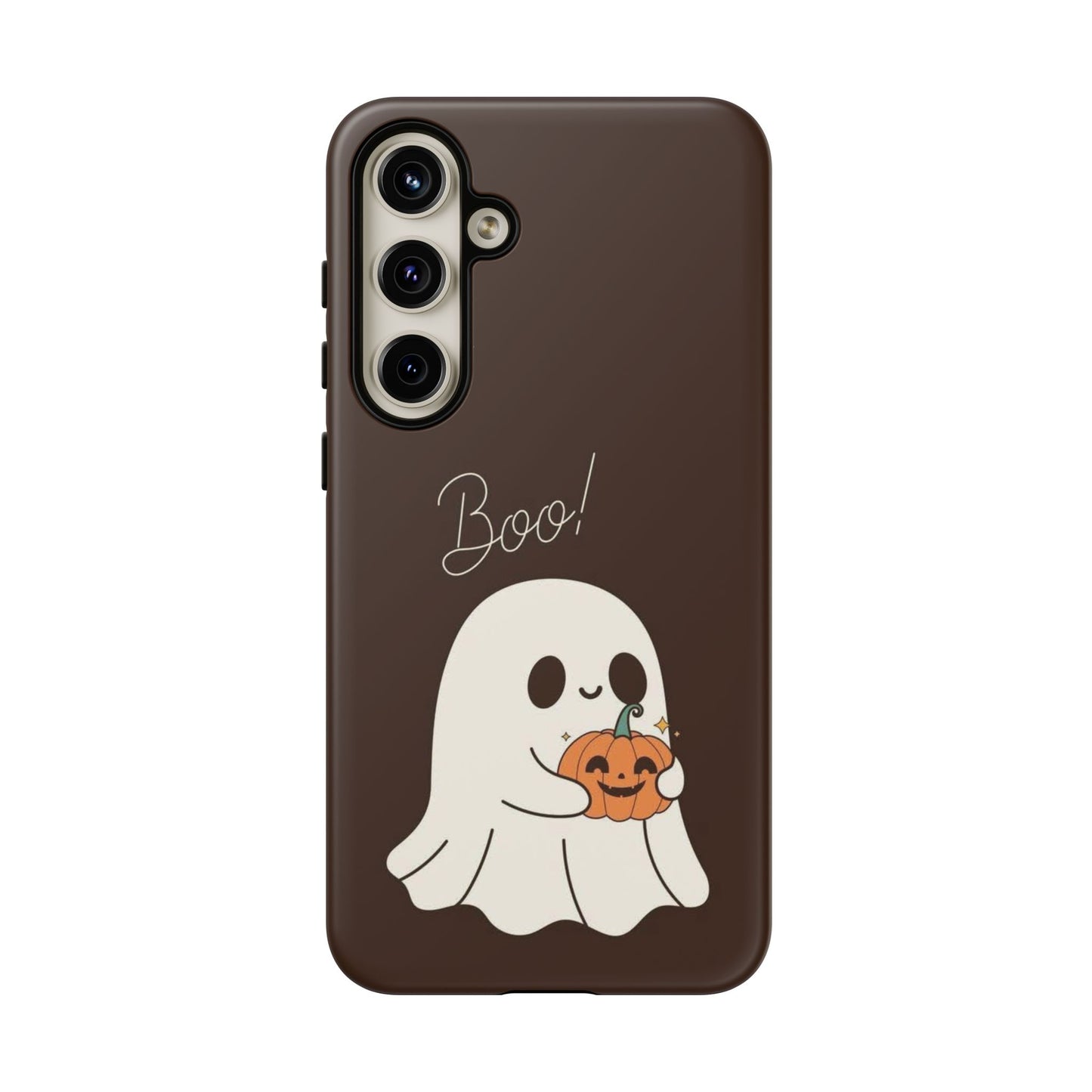 Ghost Pumpkin Phone Case — "Boo!"