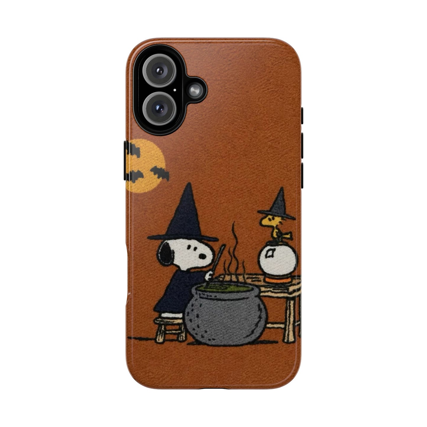 Halloween Witch Snoopy-Style Cauldron Design