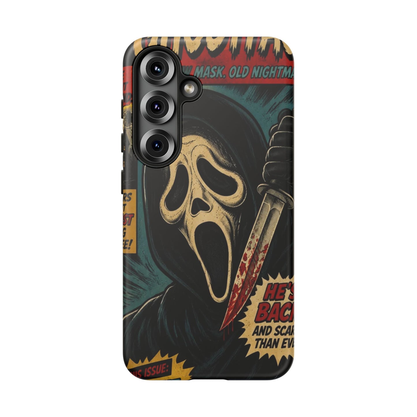 Comic Ghost Face