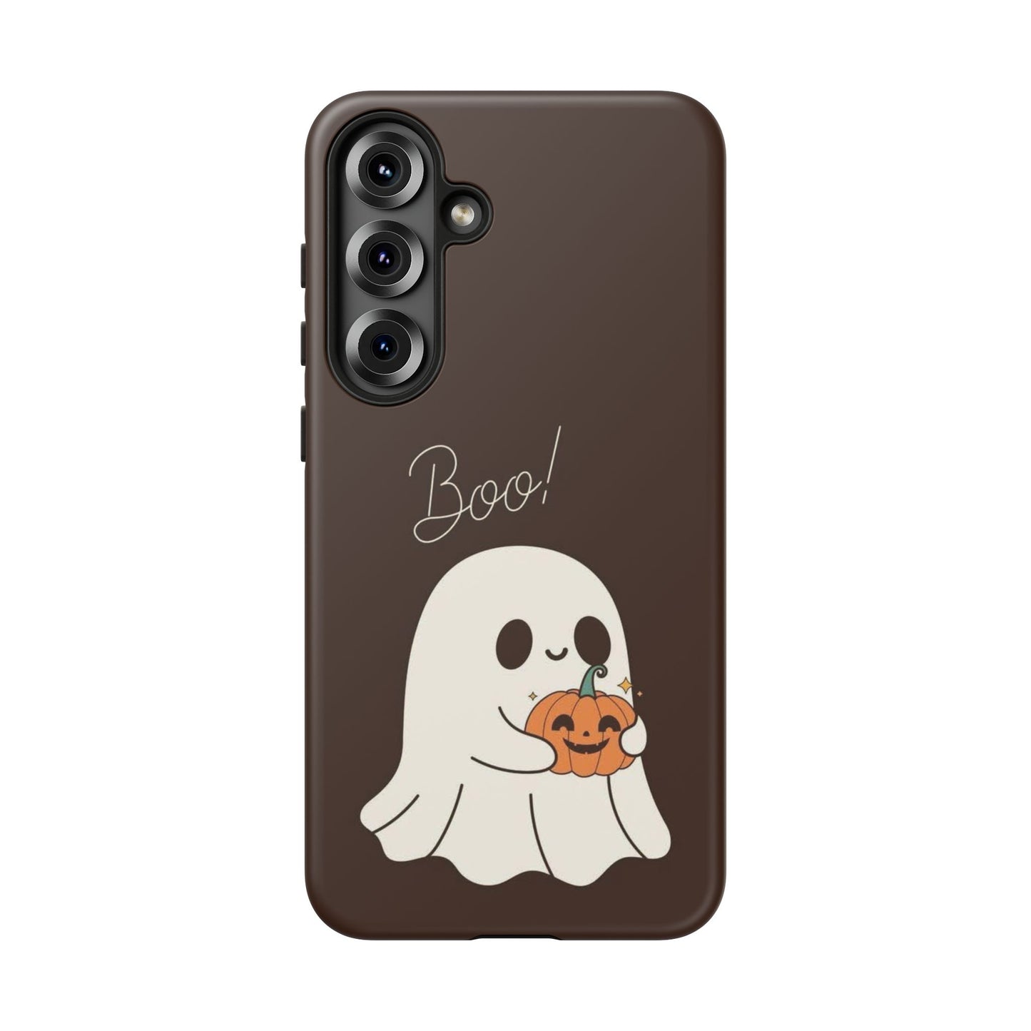 Ghost Pumpkin Phone Case — "Boo!"
