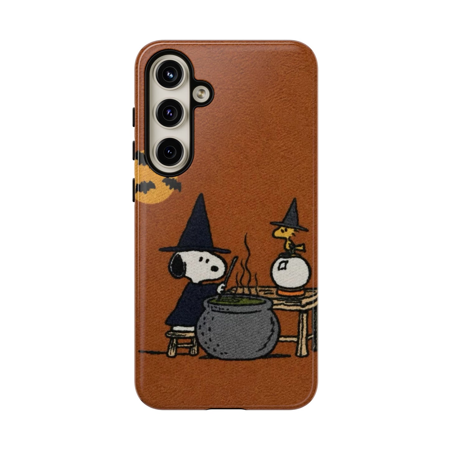 Halloween Witch Snoopy-Style Cauldron Design