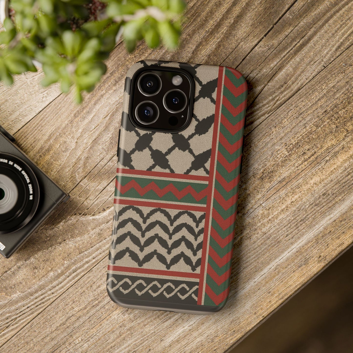 Heritage & Hope: Palestinian Keffiyeh Phone Case