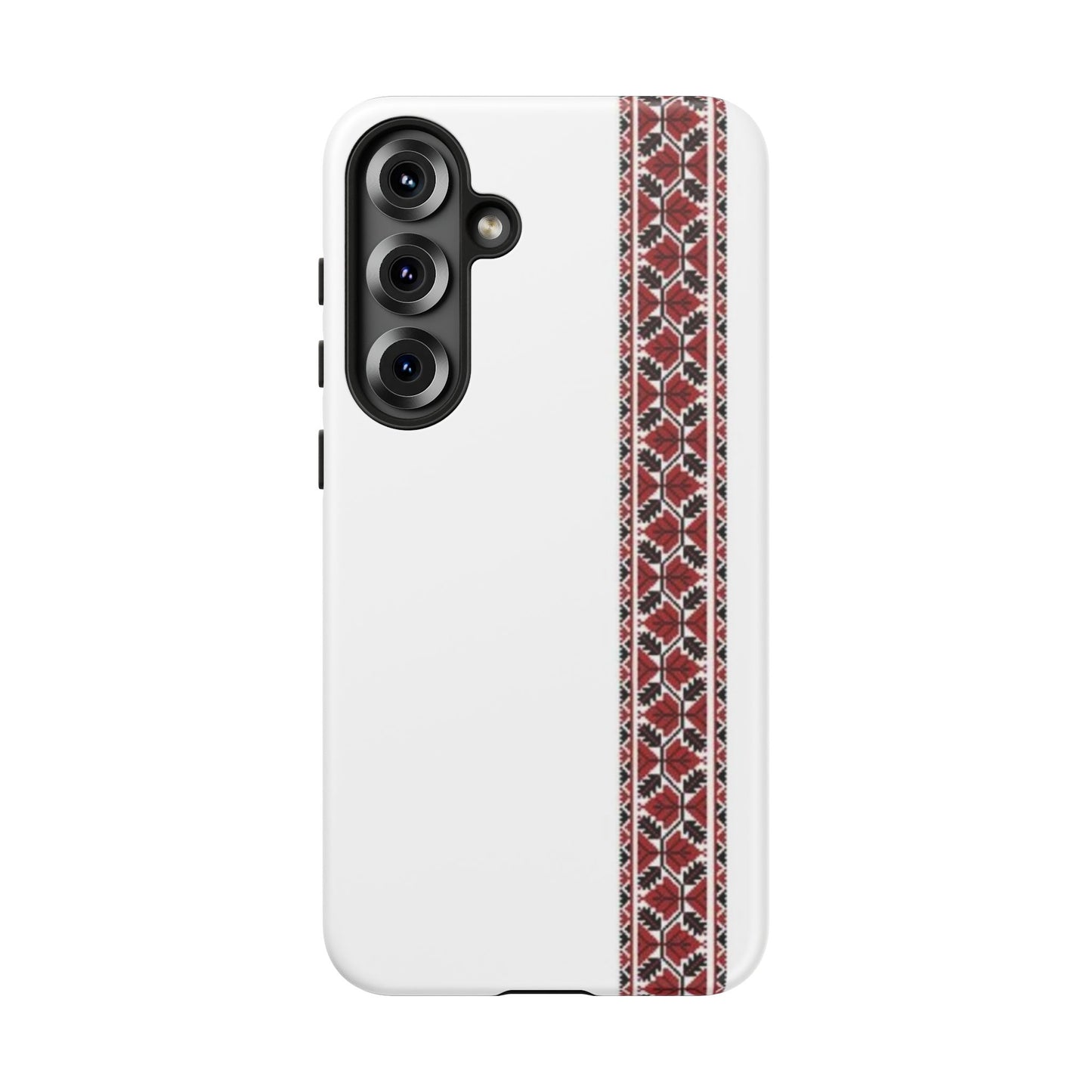 Palestinian Tatreez White/Red