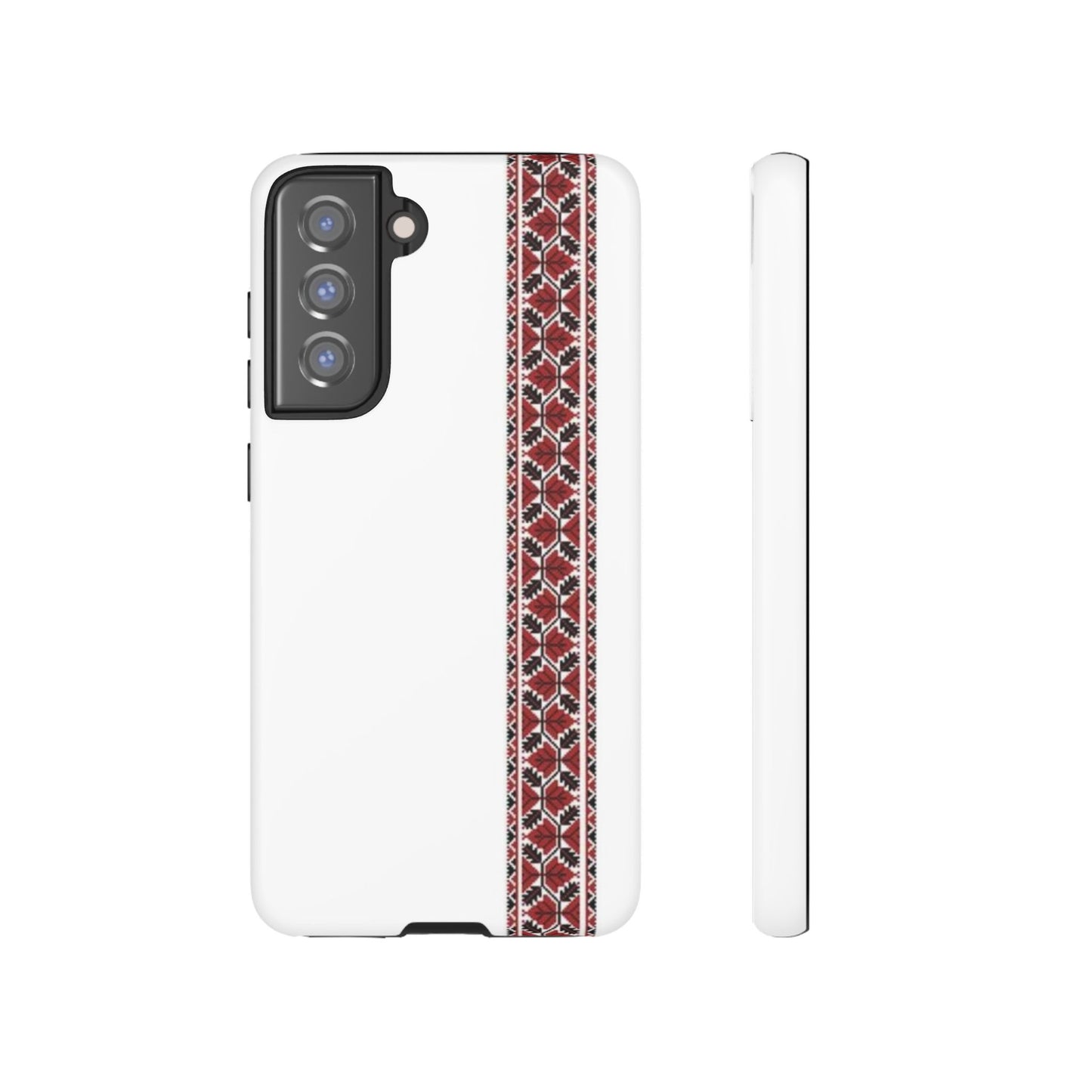 Palestinian Tatreez White/Red
