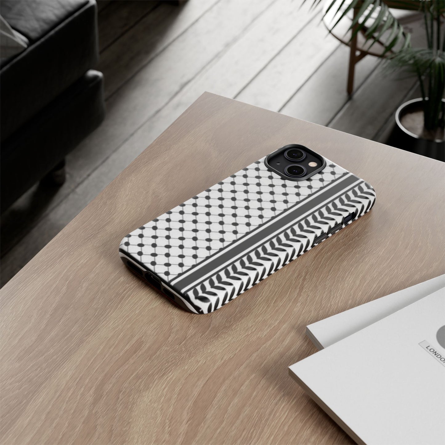 White & Black Keffiyeh Heritage