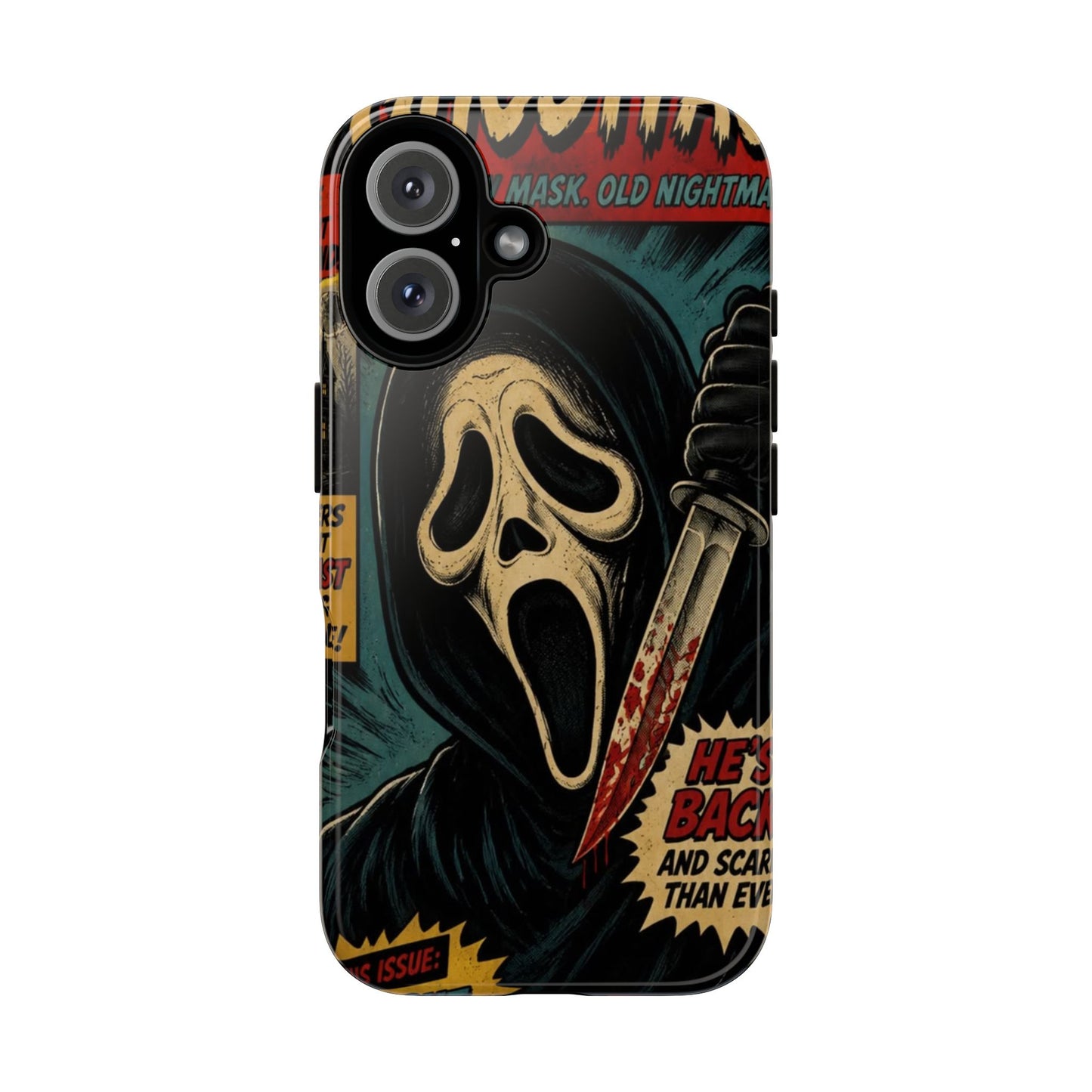 Comic Ghost Face