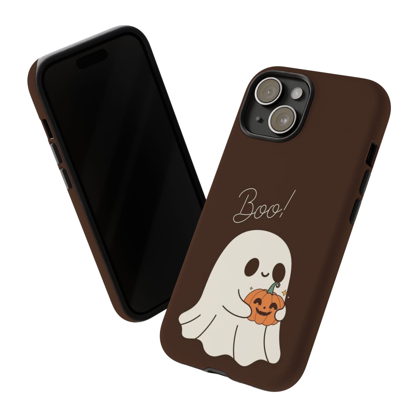 Ghost Pumpkin Phone Case — "Boo!"