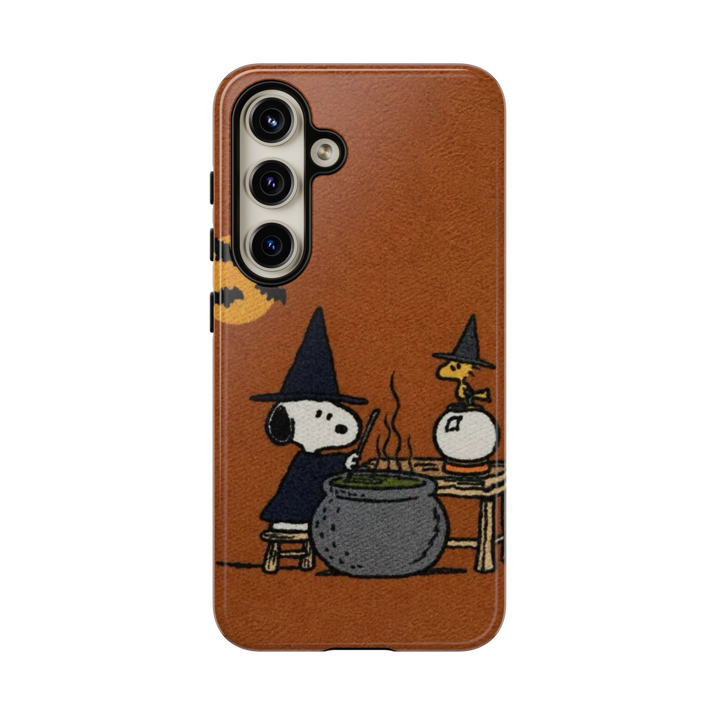 Halloween Witch Snoopy-Style Cauldron Design