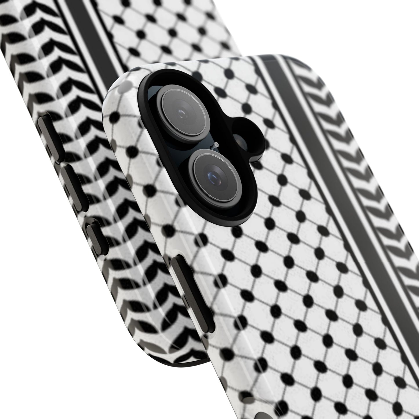 White & Black Keffiyeh Heritage