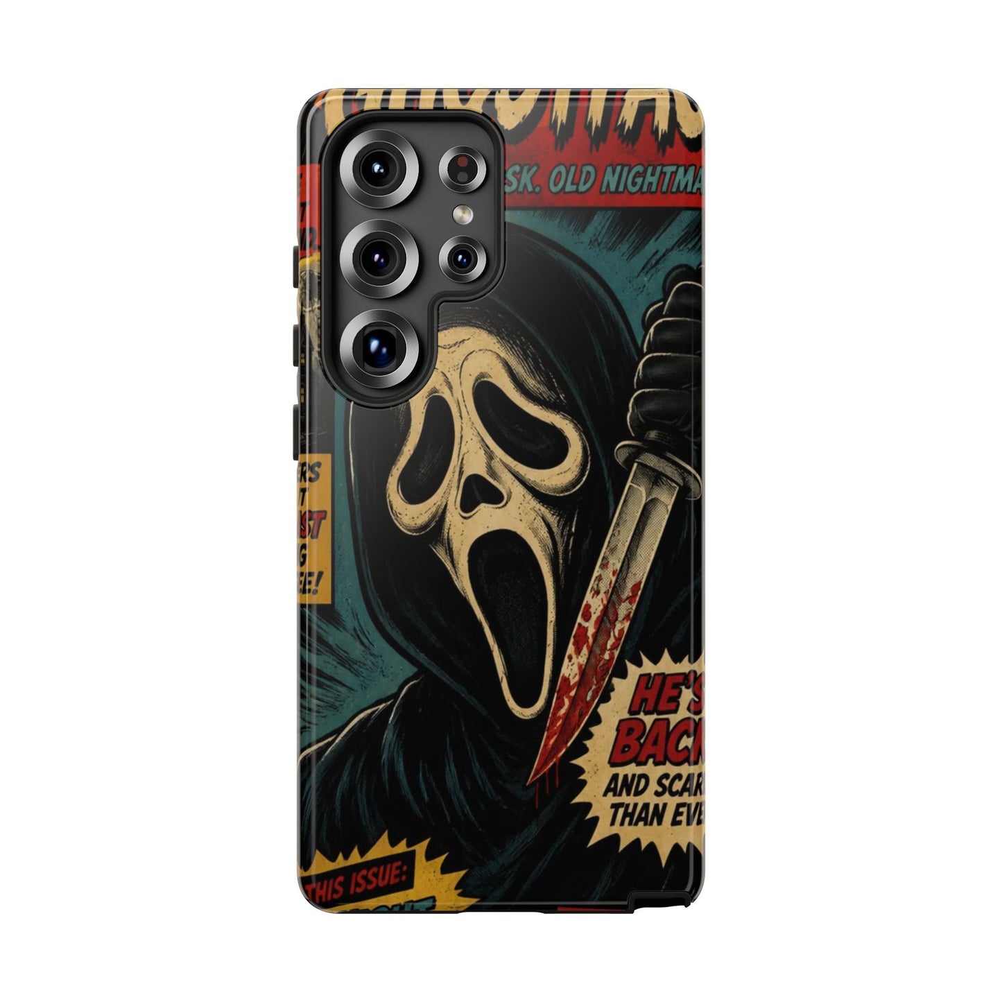 Comic Ghost Face