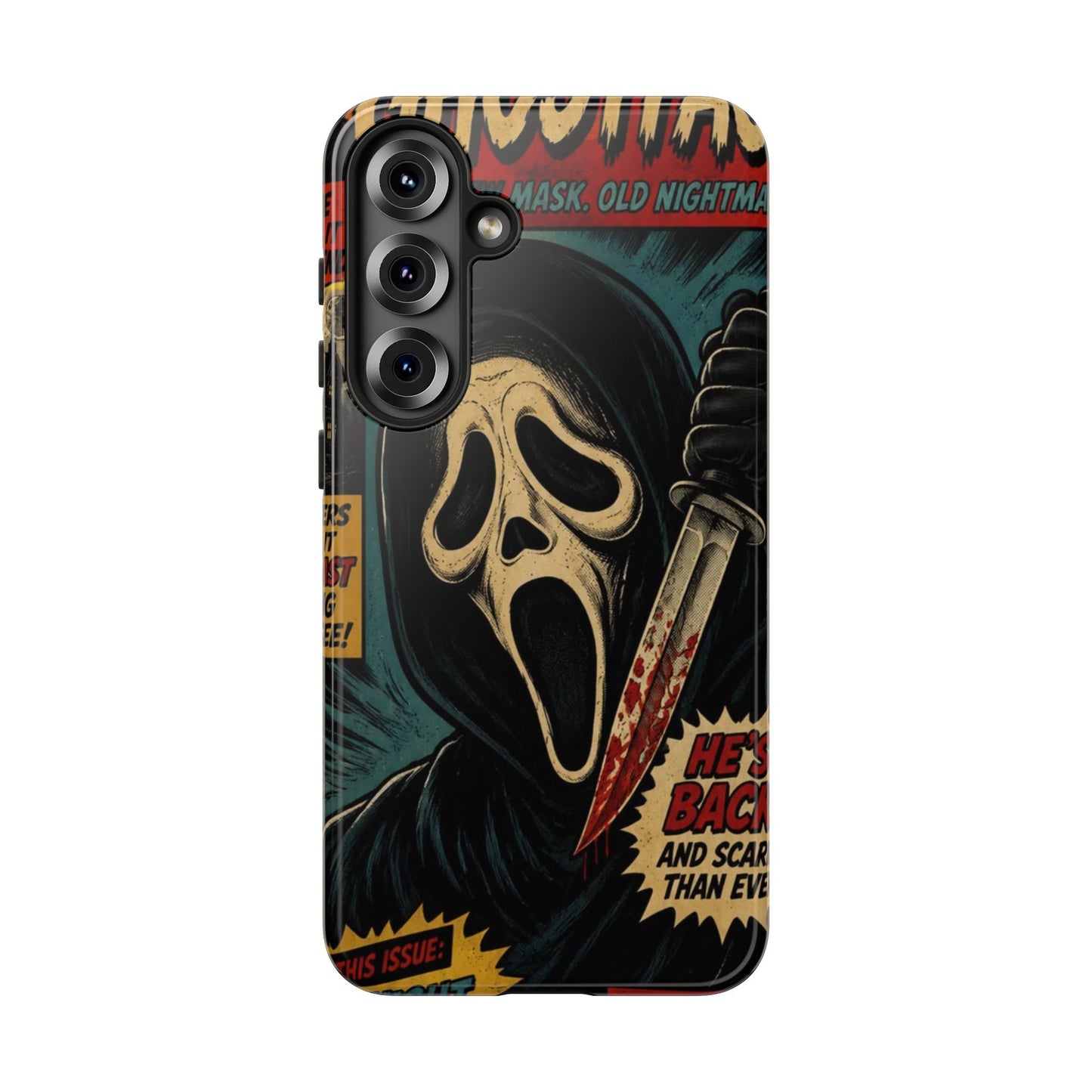 Comic Ghost Face