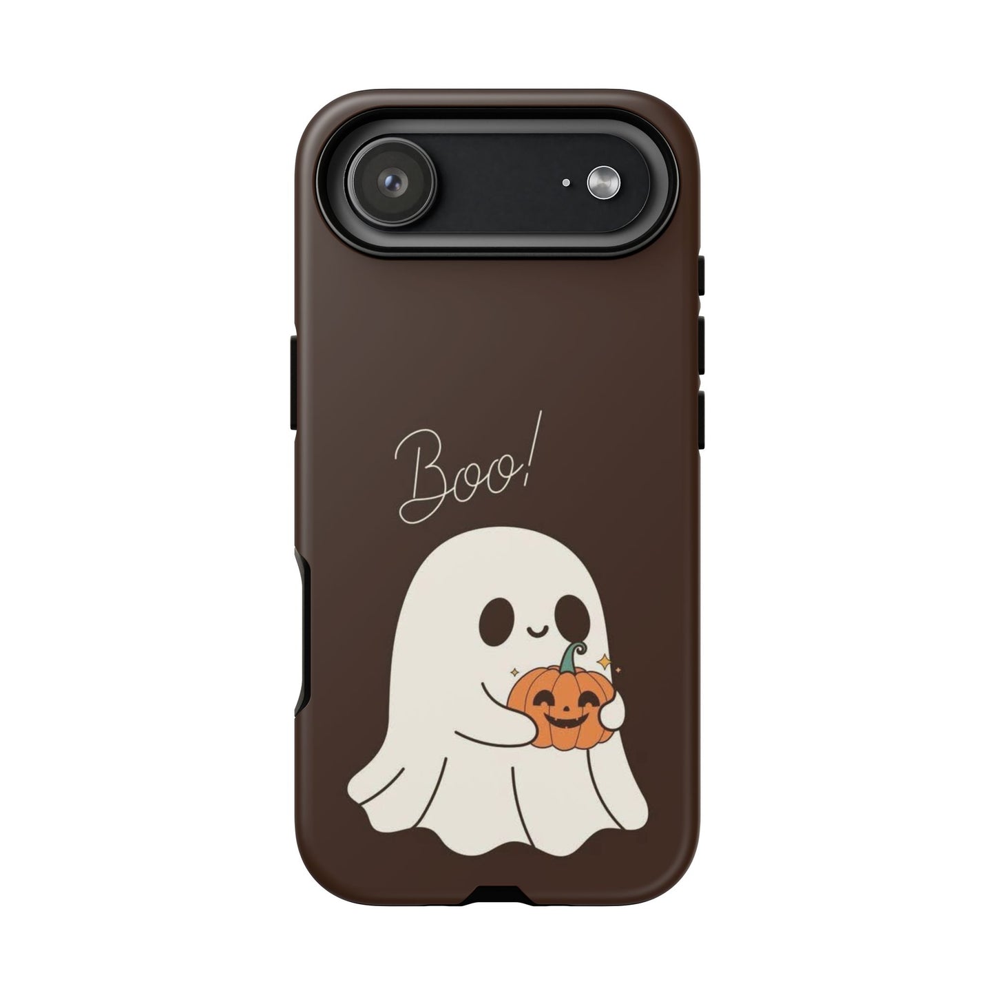 Ghost Pumpkin Phone Case — "Boo!"