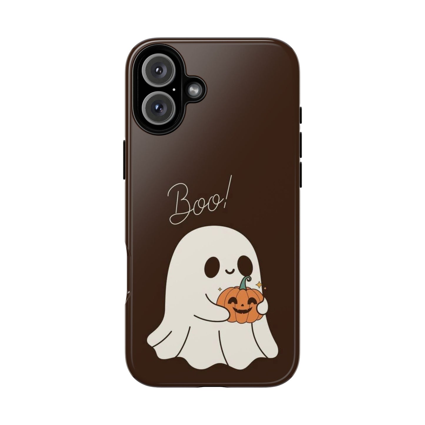 Ghost Pumpkin Phone Case — "Boo!"