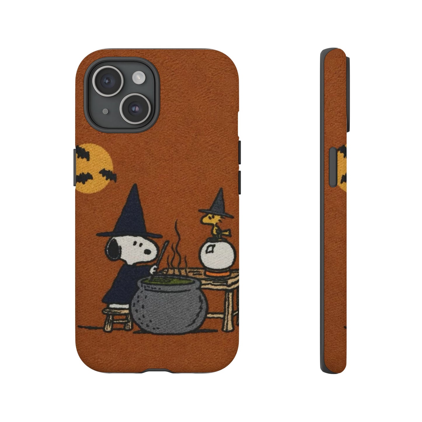 Halloween Witch Snoopy-Style Cauldron Design