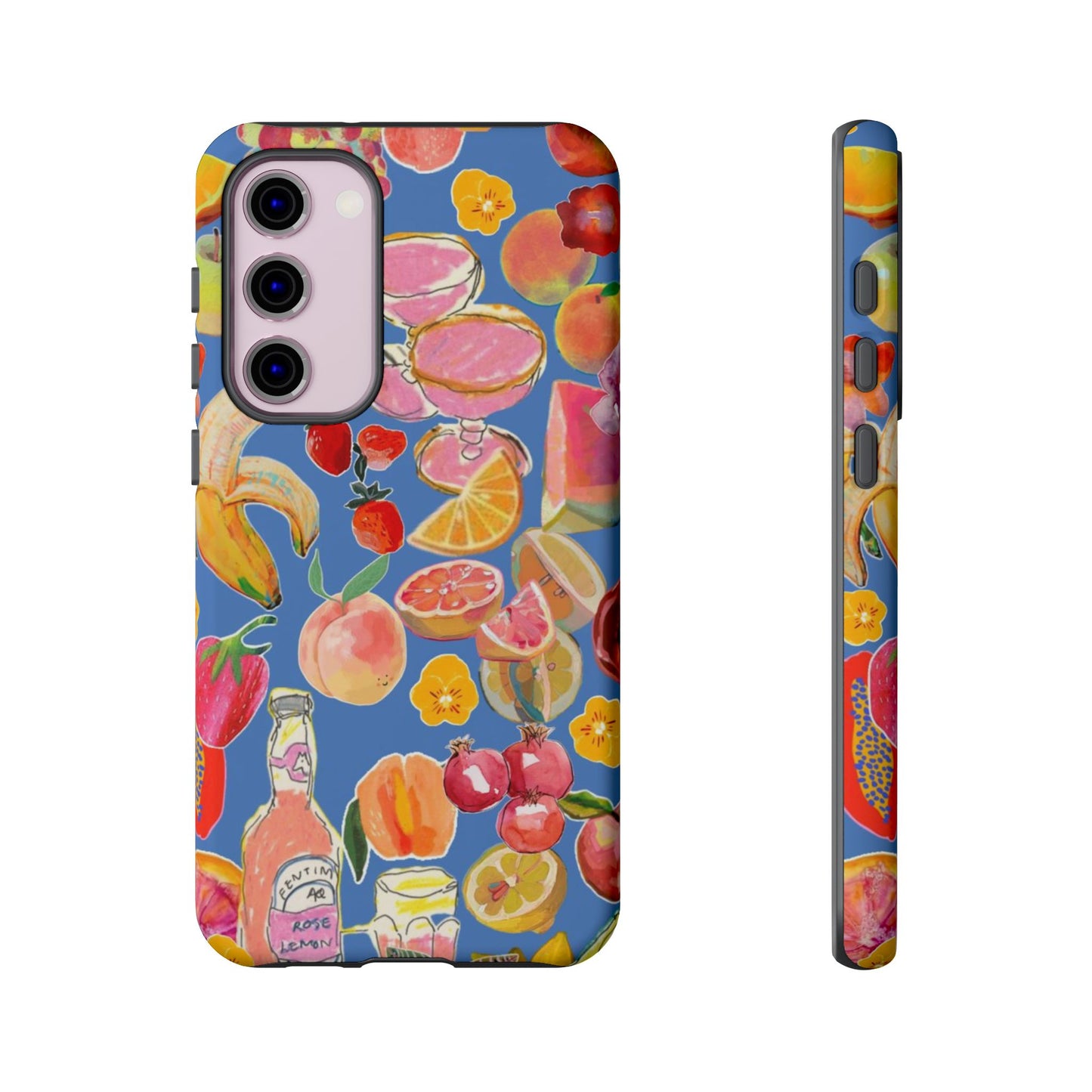 Colorful Fruit Collage Phone Case