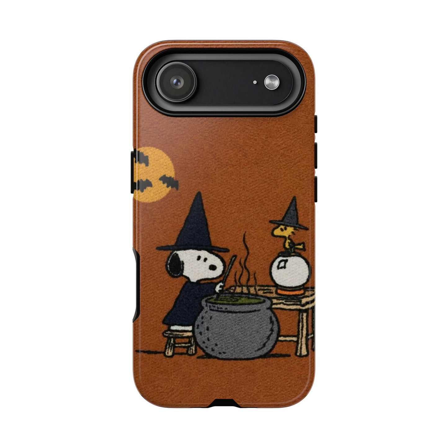 Halloween Witch Snoopy-Style Cauldron Design