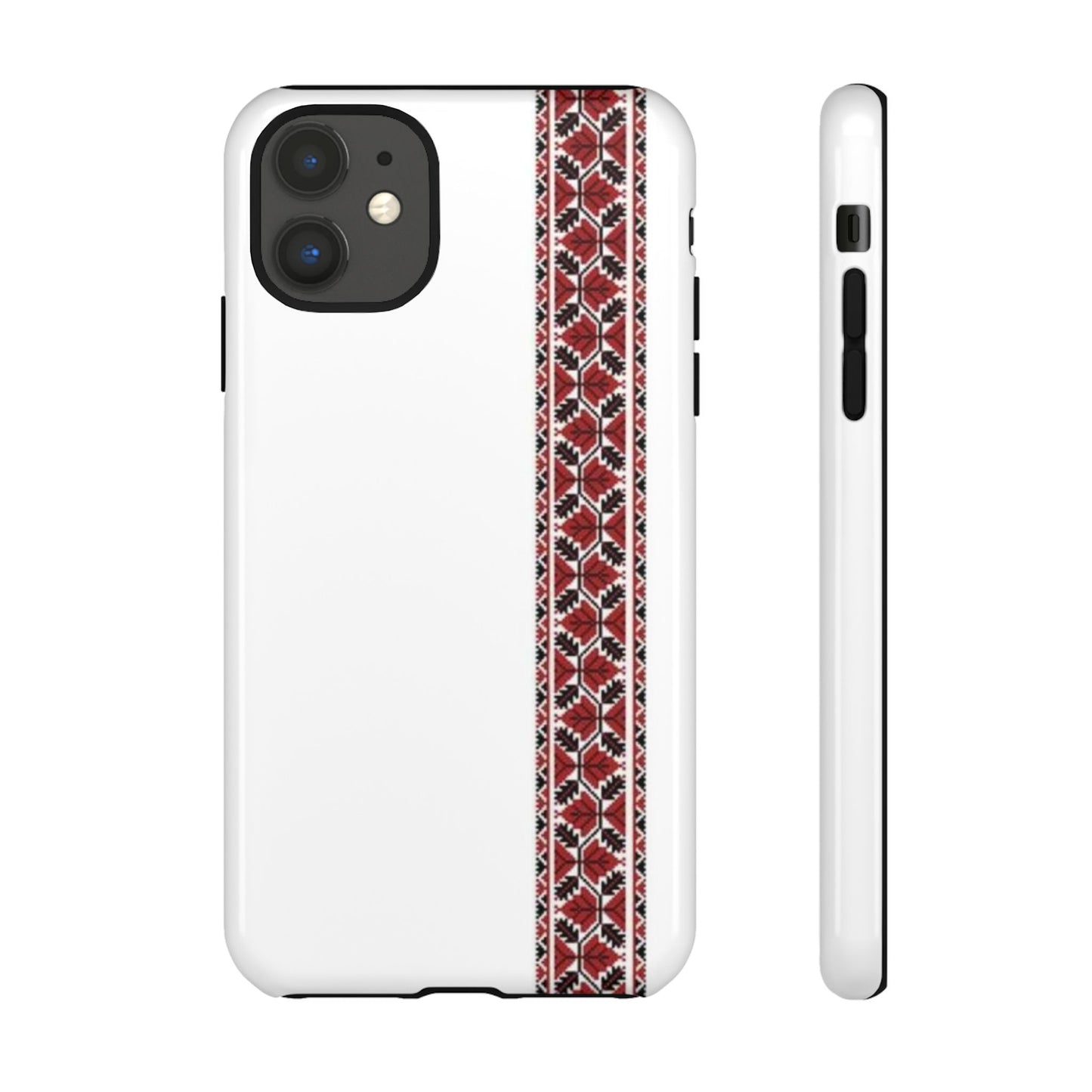 Palestinian Tatreez White/Red