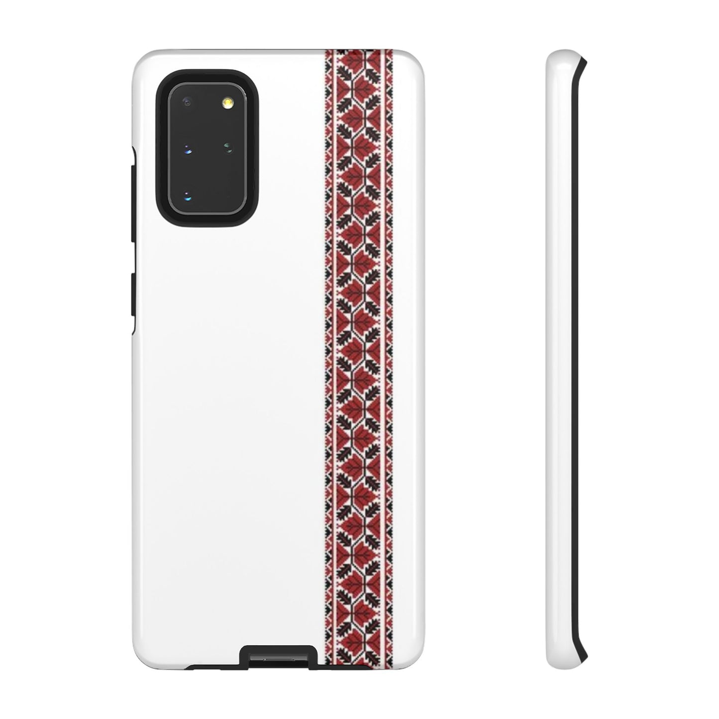 Palestinian Tatreez White/Red