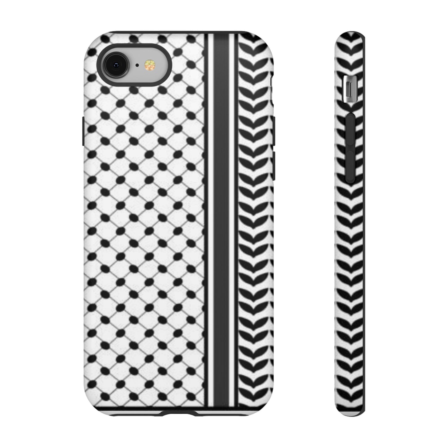 White & Black Keffiyeh Heritage
